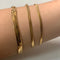 Gold Snake Chain Bracelet Thick Snakes Store™