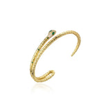 Gold Snake Cuff Bracelet - Vignette | Snakes Store