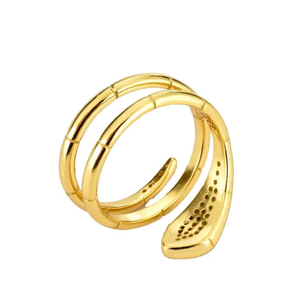 Gold Snake Wrap Ring Snakes Store™