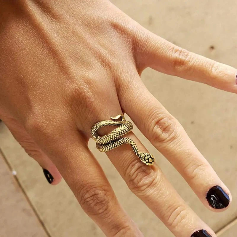 Gothic Snake Ring Snakes Store™