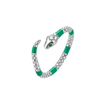 Green Snake Ring - Vignette | Snakes Store