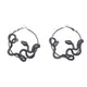 Large Snake Earring Black Fits for all Alloy Snakes Store™