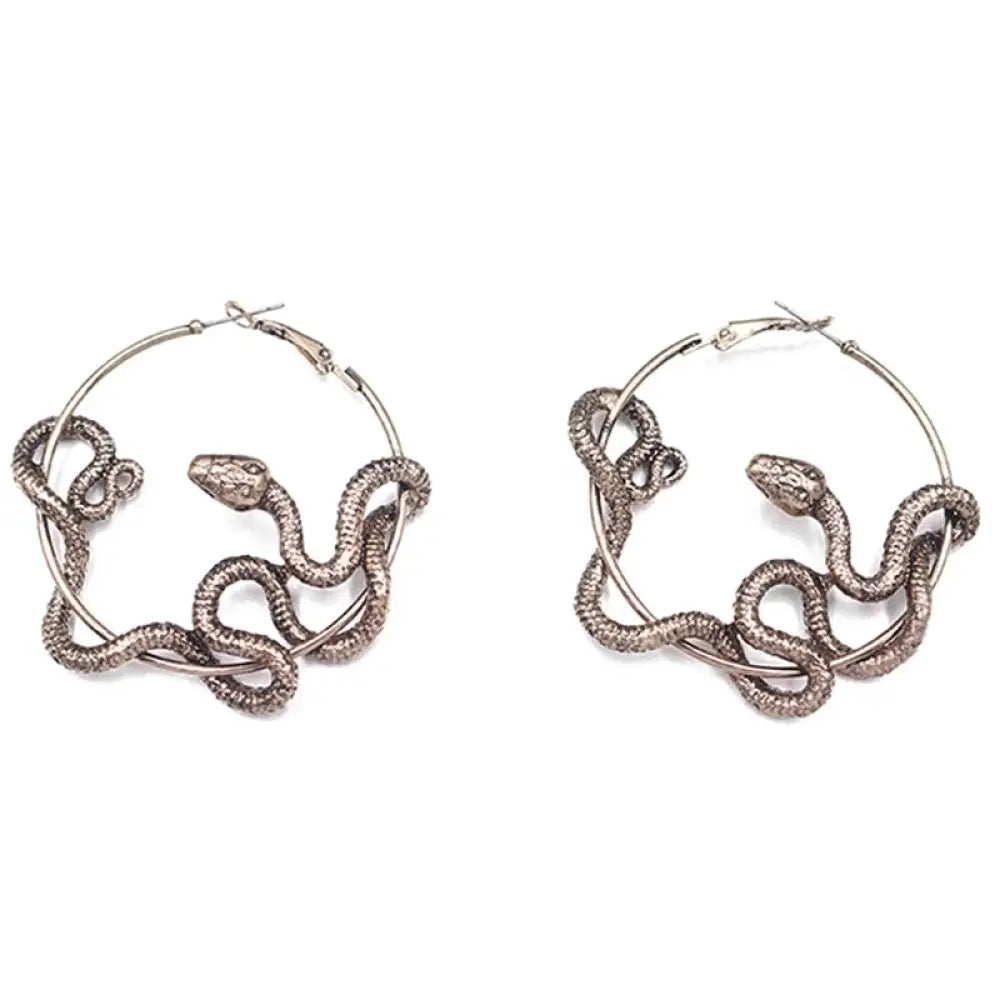 Large Snake Earring Silver Fits for all Alloy Snakes Store™