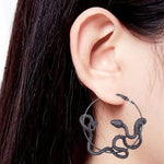 Large Snake Earring - Vignette | Snakes Store