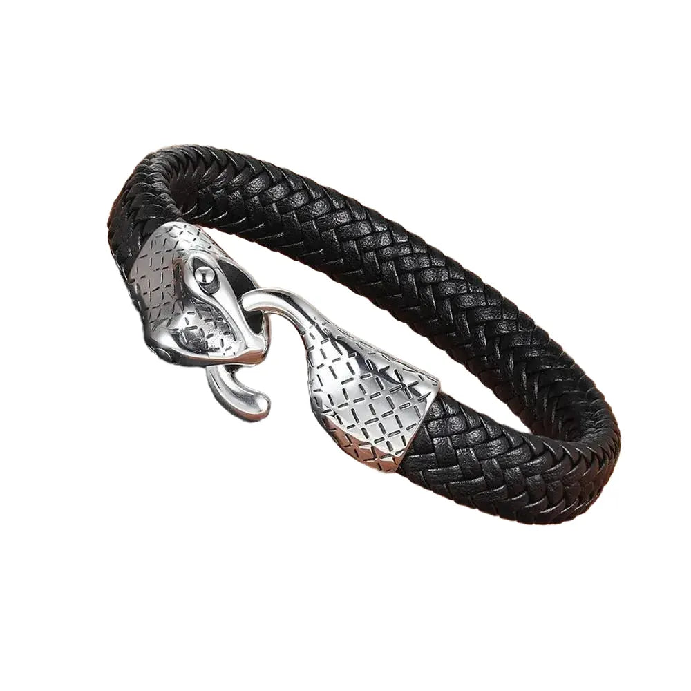 Leather Snake Bracelet Snakes Store™