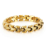 Men's Gold Snake Bracelet - Vignette | Snakes Store