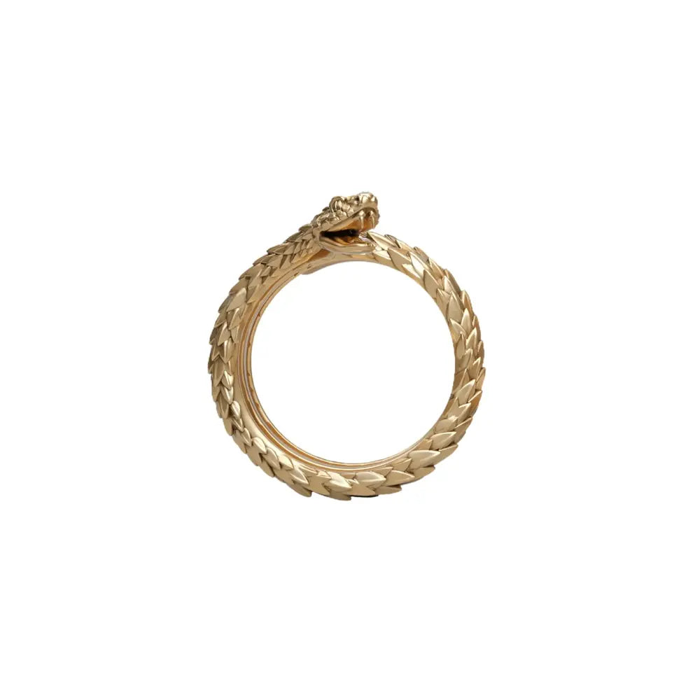 Men’s Gold Snake Ring