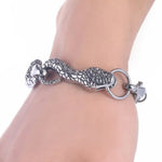 Men's Silver Snake Bracelet - Vignette | Snakes Store