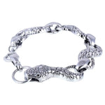 Men's Silver Snake Bracelet - Vignette | Snakes Store