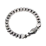 Men's Silver Snake Chain Bracelet - Vignette | Snakes Store