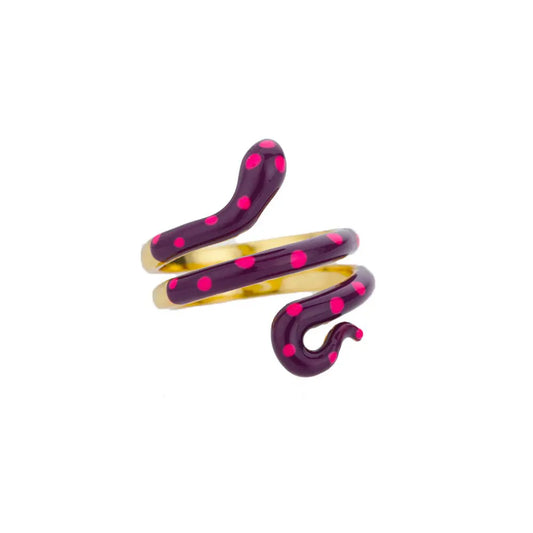 Purple Snake Ring Purple United States Snakes Store™