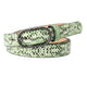 Python Belt Green 41" | 105cm Leather Snakes Store™