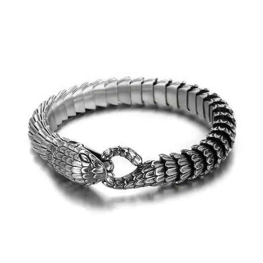 Python Bracelet silver Snakes Store™