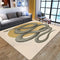 Python Rug Beige Snakes Store™