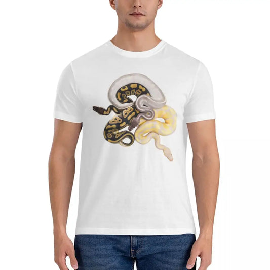Python T-shirt White Snakes Store™