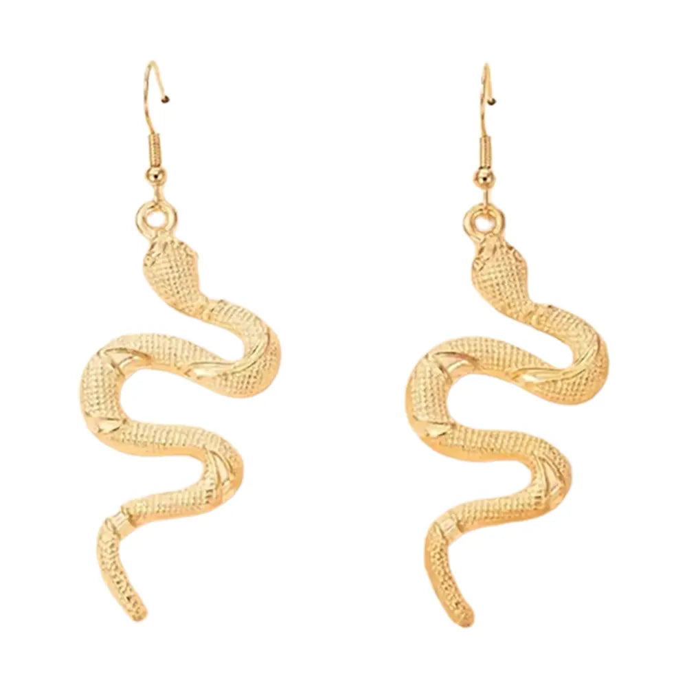 Rattlesnake Earring Gold Snakes Store™