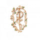 Roman Snake Brooch Gold Fits for all Alloy Snakes Store™