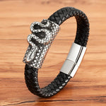 Serpent Bracelet (Leather) - Vignette | Snakes Store