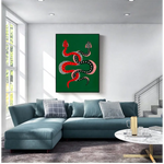 Serpent Painting - Vignette | Snakes Store
