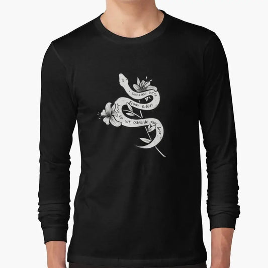 Serpent Sweatshirt Black Snakes Store™