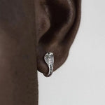 Silver Cobra Earrings - Vignette | Snakes Store