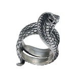 Silver Cobra Ring - Vignette | Snakes Store