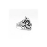 Silver Coiled Snake Ring - Vignette | Snakes Store