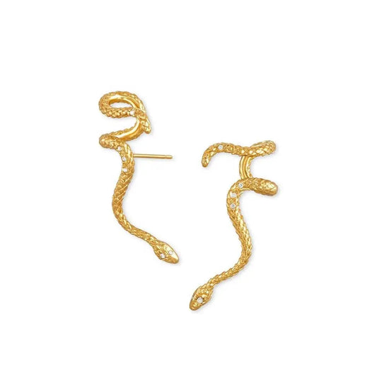 Snake Cartilage Earring gold Snakes Store™