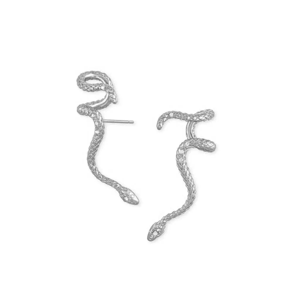 Snake Cartilage Earring silver Fits for all Alloy Snakes Store™