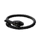 Snake Chain Bracelet Black Adjustable 316L Stainless Steel Snakes Store™