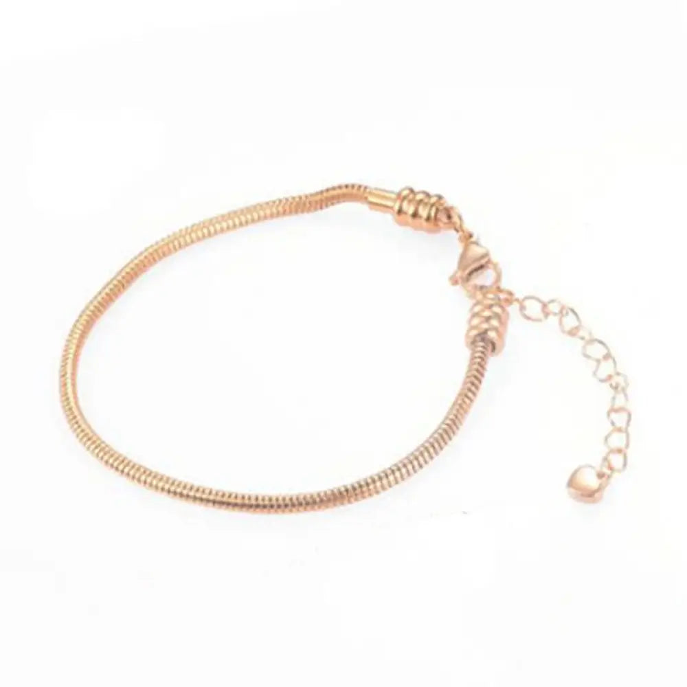 Snake Charm Bracelet - Gold / 7.1 | 18cm