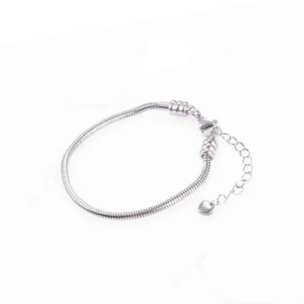 Snake Charm Bracelet - Silver / 7.1 | 18cm