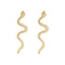 Snake Dangle Earrings Gold Fits for all 316L Stainless Steel Snakes Store™