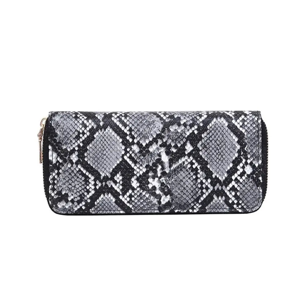 Snake Design Wallet Black Snakes Store™