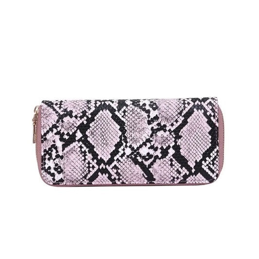 Snake Design Wallet Pink Snakes Store™