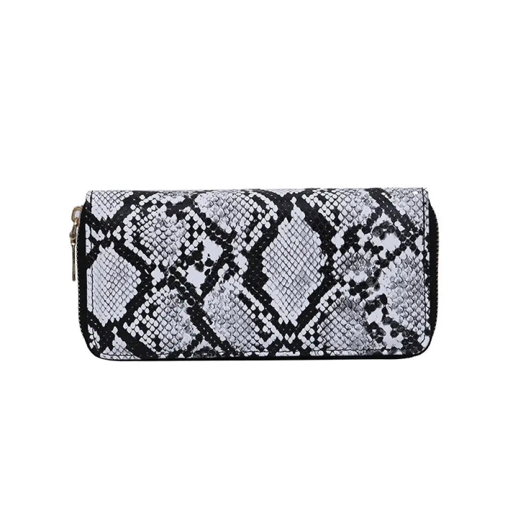 Snake Design Wallet White Snakes Store™