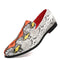 Snake Embossed Leather Shoes Yellow Split Leather Snakes Store™