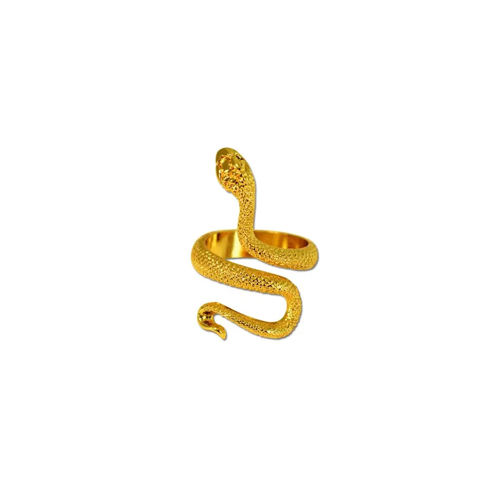 Snake Finger Ring Gold Snakes Store™