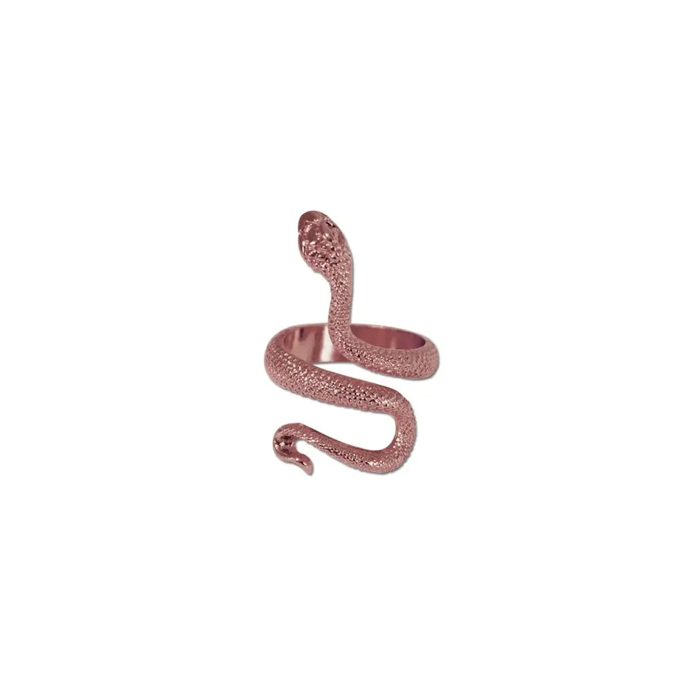 Snake Finger Ring Rose Gold Snakes Store™