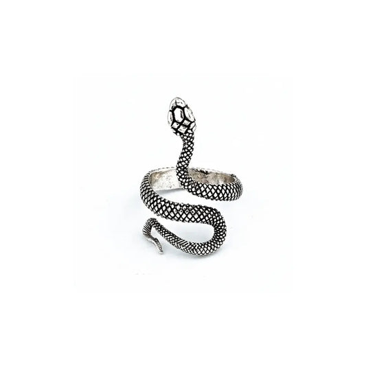 Snake Finger Ring Silver Snakes Store™