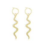 Snake Hoop Earrings - Vignette | Snakes Store