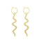 Snake Hoop Earrings Gold Fits for all Alloy Snakes Store™