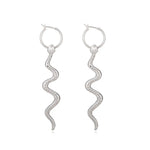 Snake Hoop Earrings - Vignette | Snakes Store
