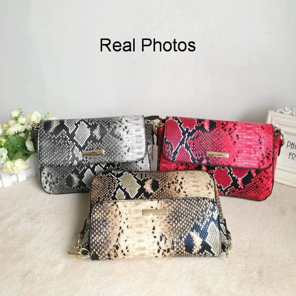 Snake Leather Bag Snakes Store™