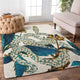 Snake Long Rug Blue Snakes Store™