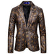 Snake Print Blazer Brown Snakes Store™