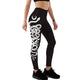 Snake Print Leggings Black Snakes Store™