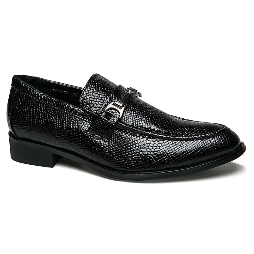 Snake Print Shoes Black Split Leather Snakes Store™