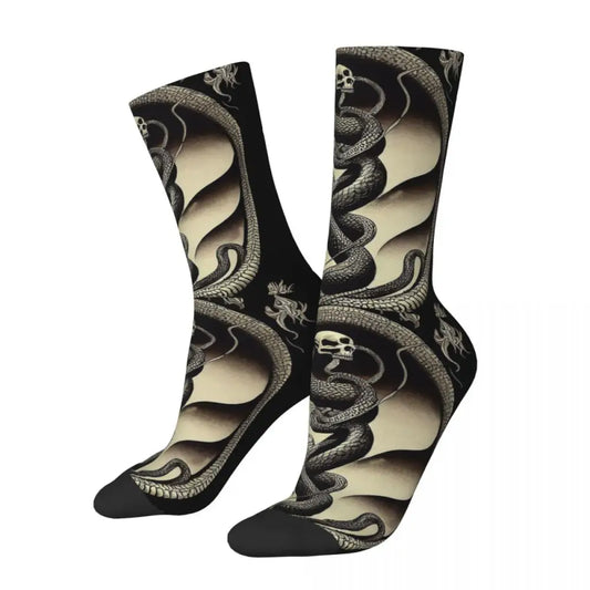 Snake Print Socks Default Title Snakes Store™