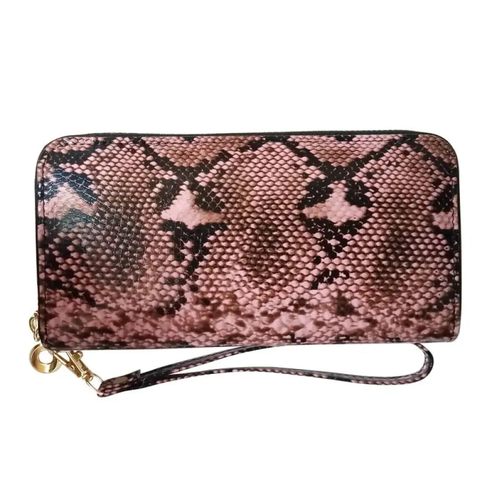 Snake Print Wallet Pink Snakes Store™